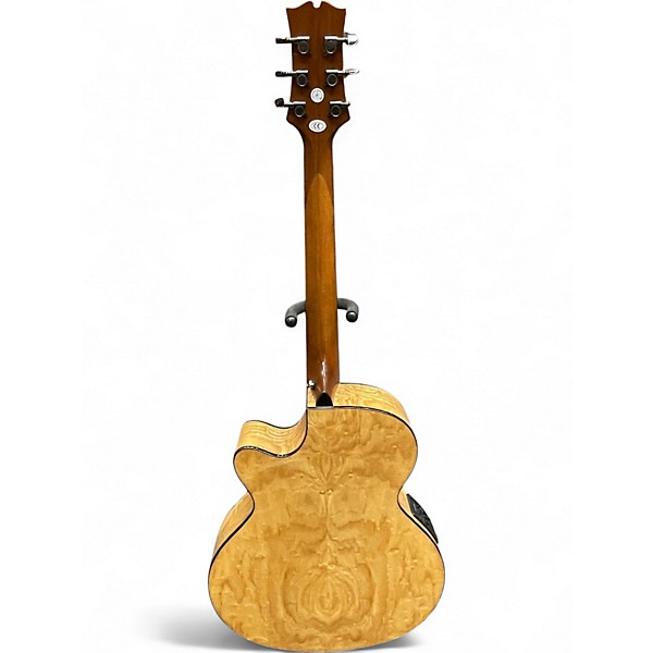 Used Mitchell MX430QAB Natural Acoustic Electric Guitar