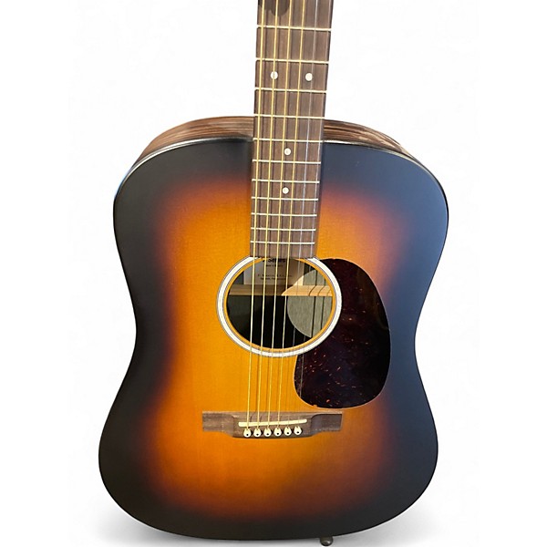 Used Martin DX2 Sunburst Acoustic Electric Guitar