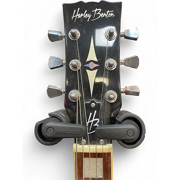 Used Harley Benton HB35 PLUS LEMON DROP[ Hollow Body Electric Guitar