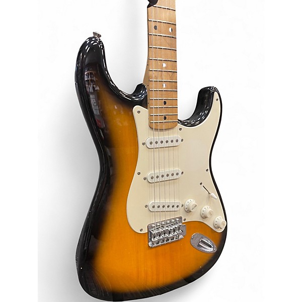 Used Squier Affinity Stratocaster 2 Color Sunburst Solid Body Electric Guitar