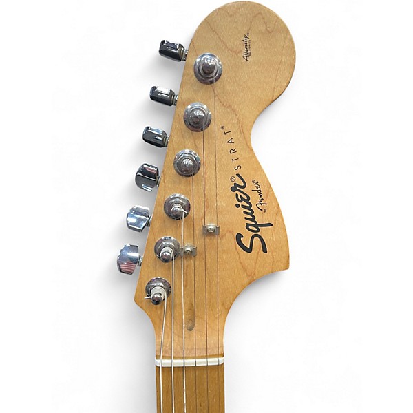 Used Squier Affinity Stratocaster 2 Color Sunburst Solid Body Electric Guitar