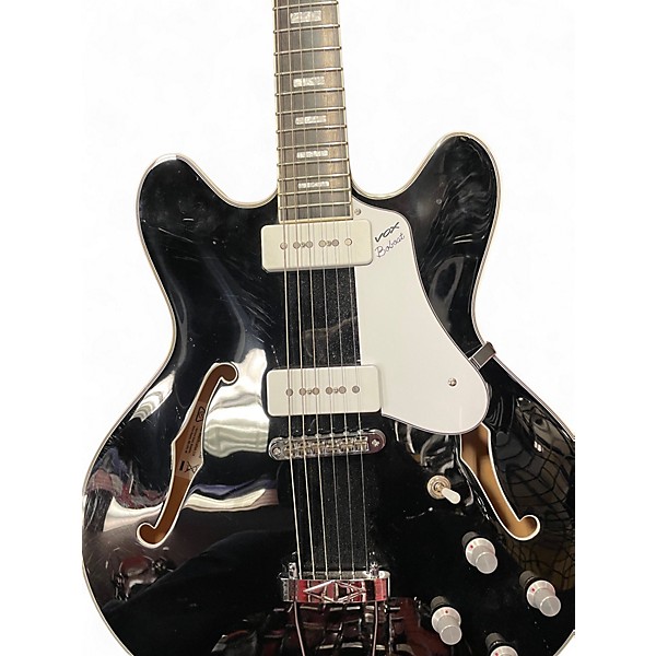 Used VOX Bobcat v90 Black Hollow Body Electric Guitar