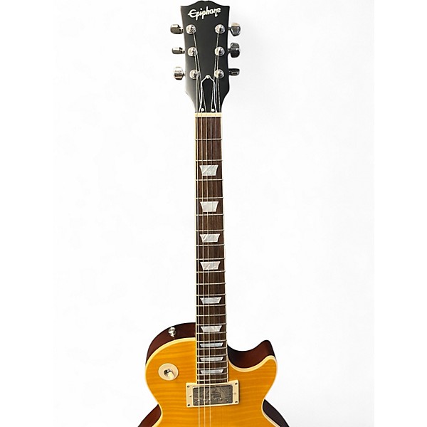 Used Epiphone Kirk Hammett "Greeny" 1959 Les Paul Standard Greeny Burst Solid Body Electric Guitar