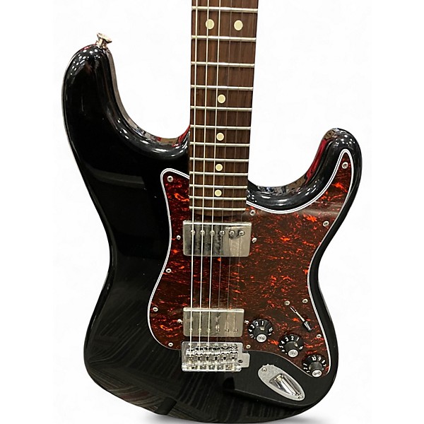 Used Fender Blacktop Stratocaster Black Solid Body Electric Guitar