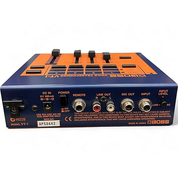 Used BOSS VT1 Vocal Processor