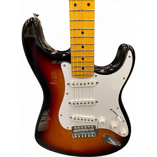 Used Iyv S Style Tobacco Burst Solid Body Electric Guitar