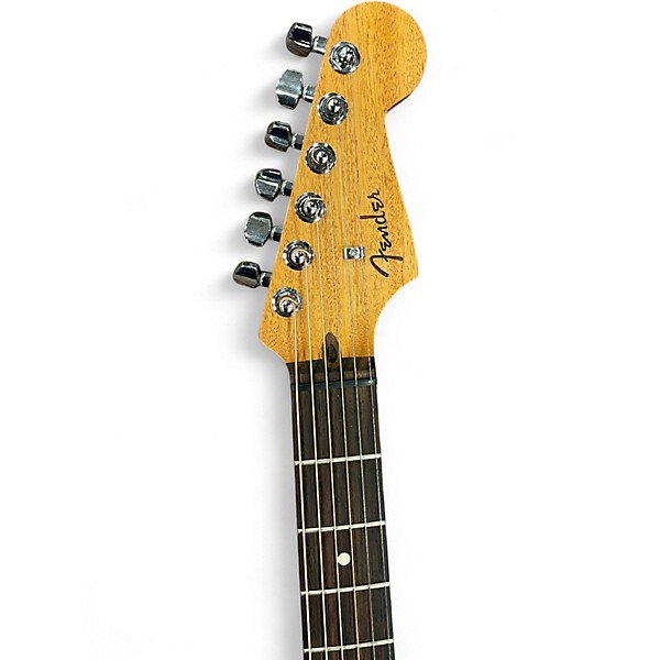 Used Fender Acoustasonic Jazzmaaster Antique Olive Acoustic Electric Guitar