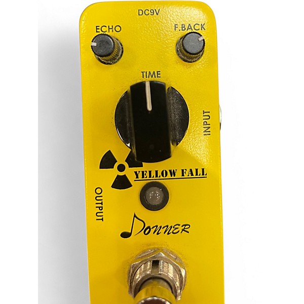 Used Donner Yellow Fall Effect Pedal