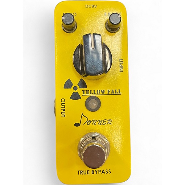 Used Donner Yellow Fall Effect Pedal