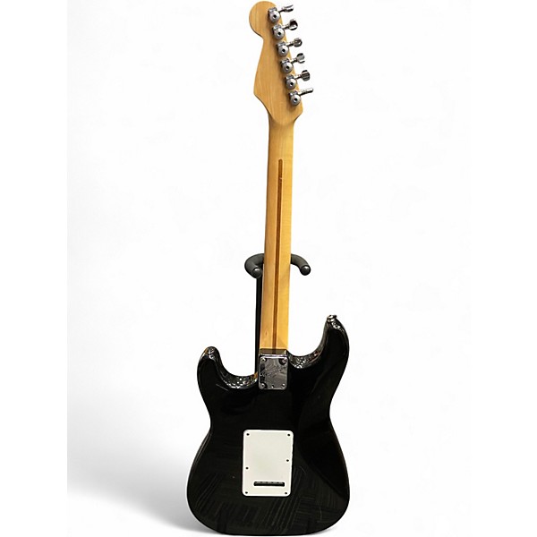 Used Fender American Standard Stratocaster Black Solid Body Electric Guitar