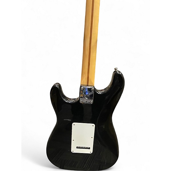 Used Fender American Standard Stratocaster Black Solid Body Electric Guitar