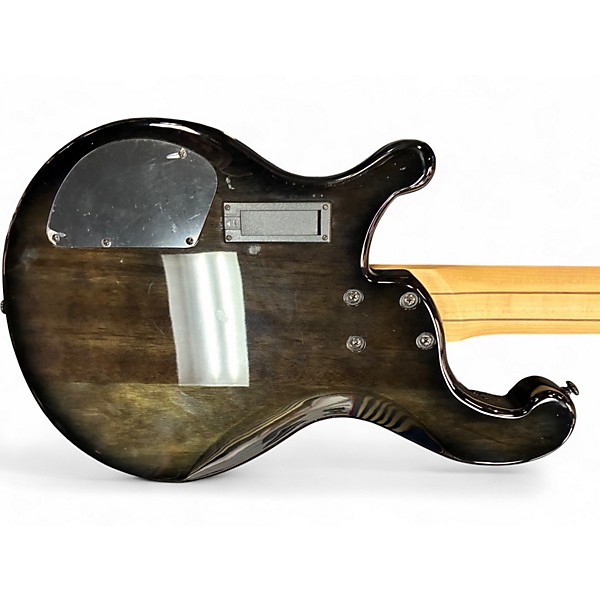 Used Dean Rhapsody 12 12-String Trans Black Electric Bass Guitar