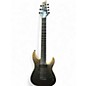 Used Schecter Guitar Research sls elite 7 Trans Black Solid Body Electric Guitar thumbnail