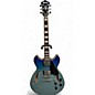 Used Ibanez AS73FM azure blue gradient Hollow Body Electric Guitar thumbnail