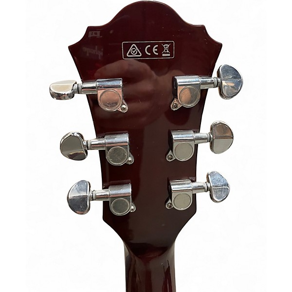 Used Ibanez AS73FM azure blue gradient Hollow Body Electric Guitar