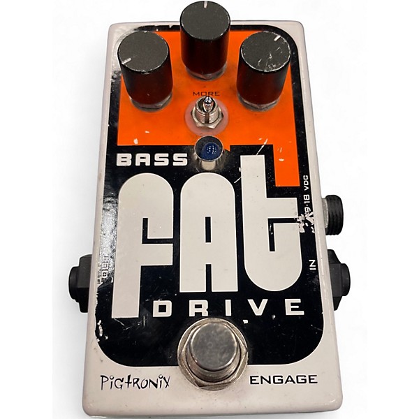 Used Pigtronix Bass Fat Drive Bass Effect Pedal