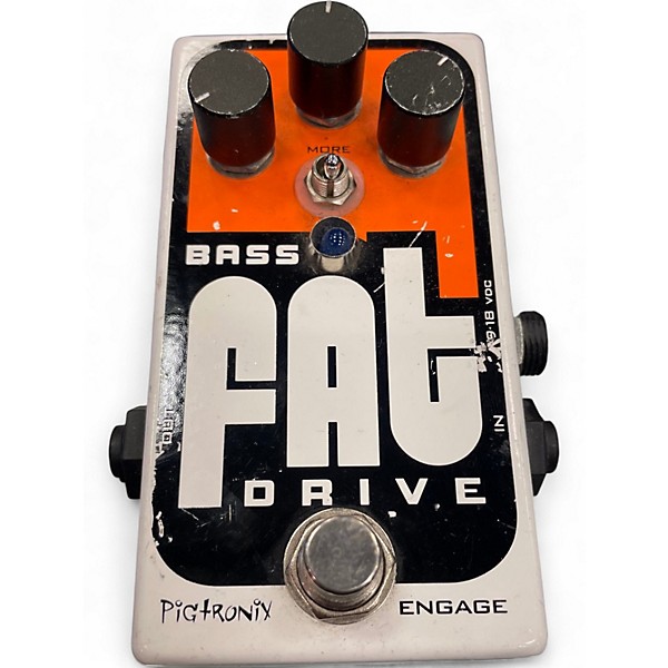 Used Pigtronix Bass Fat Drive Bass Effect Pedal