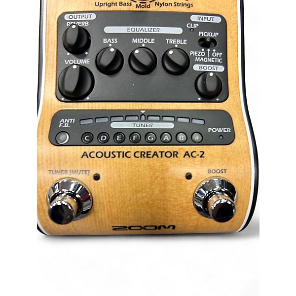 Used Zoom AC-2 Acoustic Creator Pedal