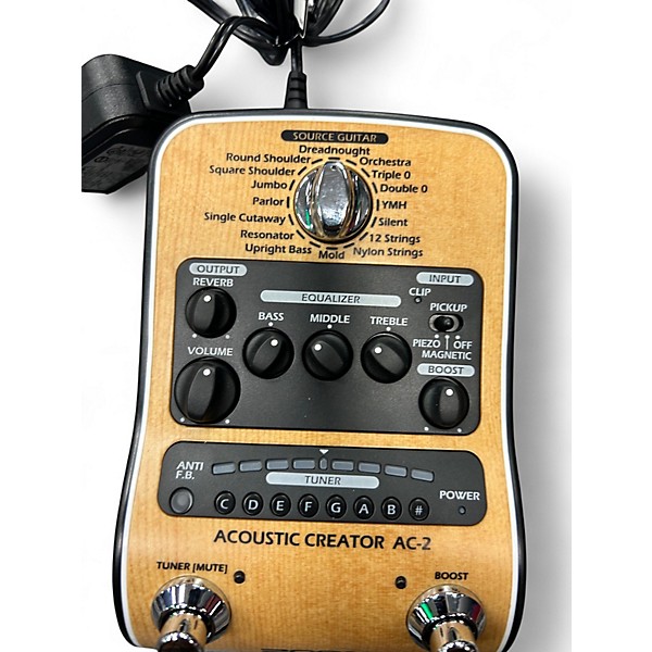 Used Zoom AC-2 Acoustic Creator Pedal