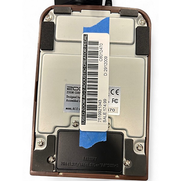 Used Zoom AC-2 Acoustic Creator Pedal