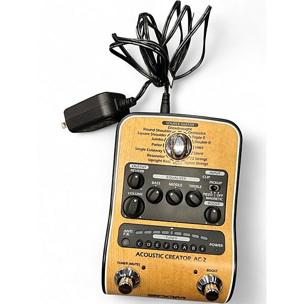 Used Zoom AC-2 Acoustic Creator Pedal
