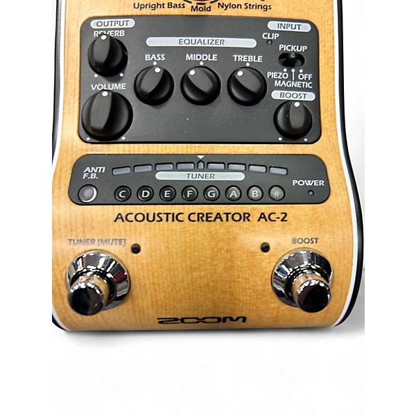 Used Zoom AC-2 Acoustic Creator Pedal