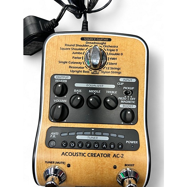 Used Zoom AC-2 Acoustic Creator Pedal
