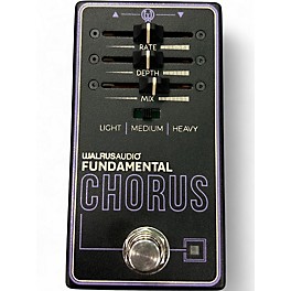 Used Walrus Audio FUNDEMENTAL CHORUS Effect Pedal
