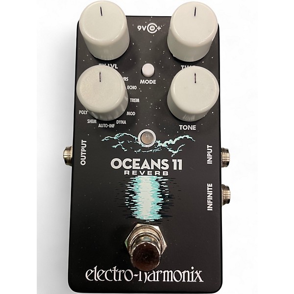 Used Electro-Harmonix Oceans 11 Reverb Effect Pedal