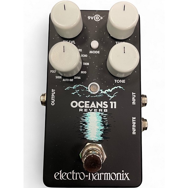 Used Electro-Harmonix Oceans 11 Reverb Effect Pedal