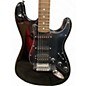 Used Fender Standard Stratocaster HSS Black Solid Body Electric Guitar