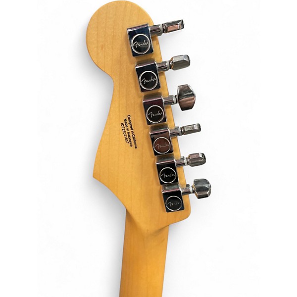 Used Fender Standard Stratocaster HSS Black Solid Body Electric Guitar