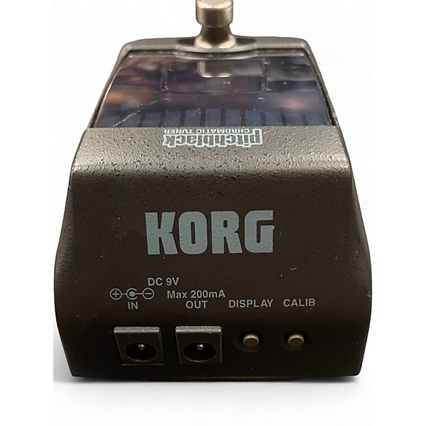 Used KORG PB01 Pitchblack Chromatic Tuner Pedal