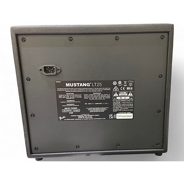 Used Fender Mustang LT25 25W 1x8 Guitar Combo Amp