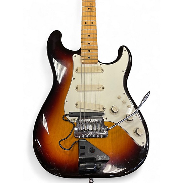 Used Partscaster Telecaster Green Solid Body Electric Guitar