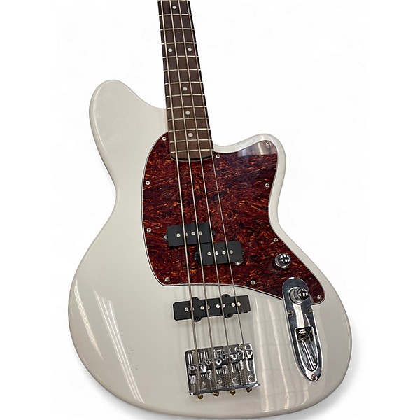 Used Ibanez TMB100 Alpine White Electric Bass Guitar