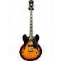 Used Epiphone ES 335 Pro Vintage Sunburst Hollow Body Electric Guitar thumbnail