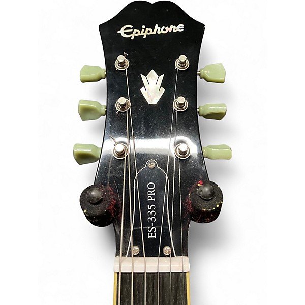 Used Epiphone ES 335 Pro Vintage Sunburst Hollow Body Electric Guitar