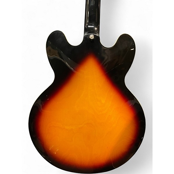 Used Epiphone ES 335 Pro Vintage Sunburst Hollow Body Electric Guitar