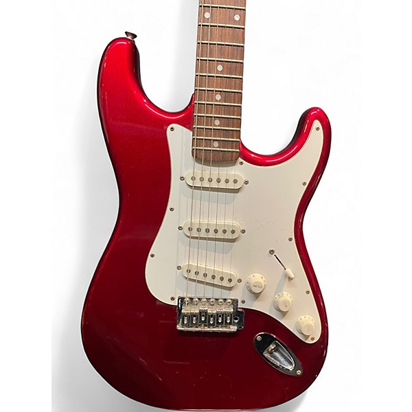 Used Austin "Stratocaster" Red Solid Body Electric Guitar