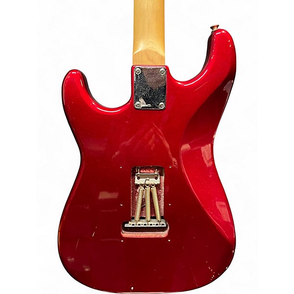 Used Austin "Stratocaster" Red Solid Body Electric Guitar
