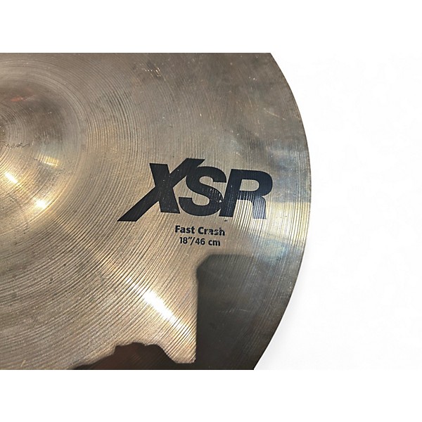 Used SABIAN 18in XSR Fast Crash Cymbal