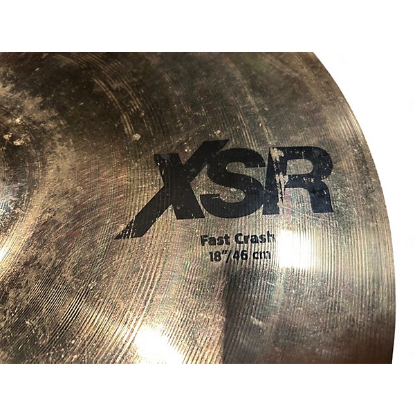 Used SABIAN 18in XSR Fast Crash Cymbal