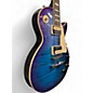 Used Gibson Les Paul Traditional Pro V Flame Top Blueberry Burst Solid Body Electric Guitar
