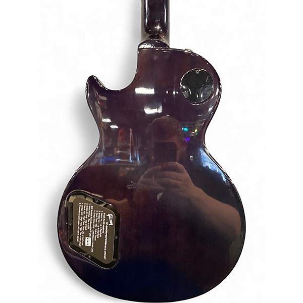 Used Gibson Les Paul Traditional Pro V Flame Top Blueberry Burst Solid Body Electric Guitar