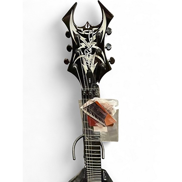 Used B.C. Rich KKV Signature Special KERRY KING SLAYER Black Solid Body Electric Guitar