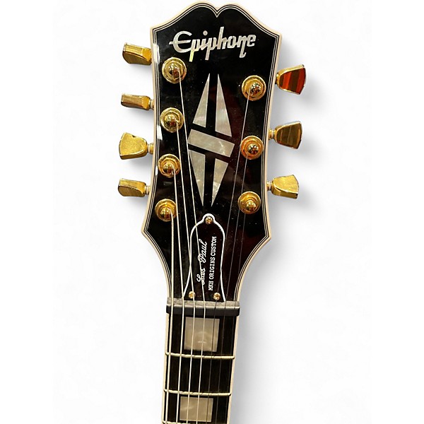 Used Epiphone Les Paul MKH Orgins 7-String White Solid Body Electric Guitar