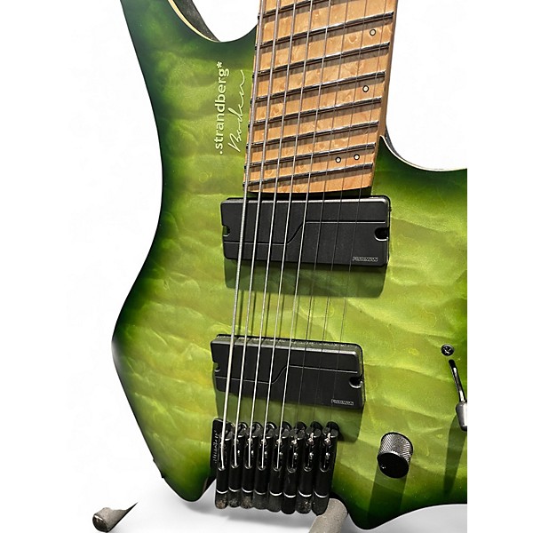 Used strandberg Boden Original NX 8 Earth Green Solid Body Electric Guitar