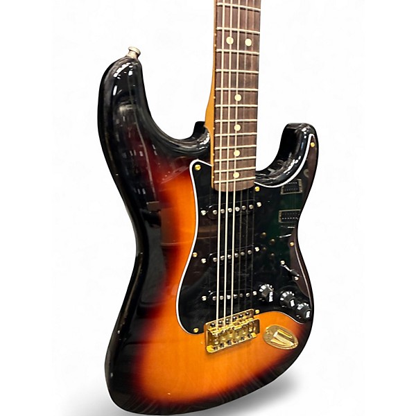 Used Fender Standard Stratocaster SUNBURST Solid Body Electric Guitar