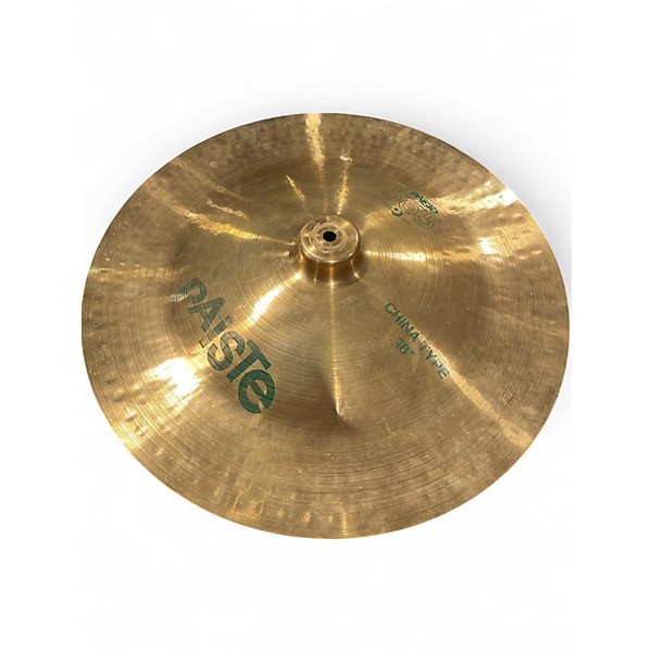 Used Paiste 18in 505 China Cymbal